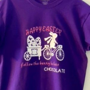 Follow the Bunny, he has Chocolate